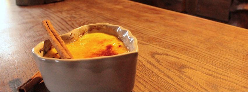 Crema catalana cremada - Cal Xoriguer